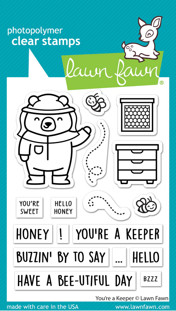 Bild 1 von Lawn Fawn Clear Stamps  - you're a keeper