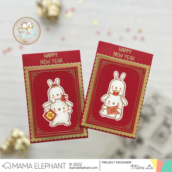 Bild 4 von Mama Elephant - Clear Stamps LUNAR BUNNIES