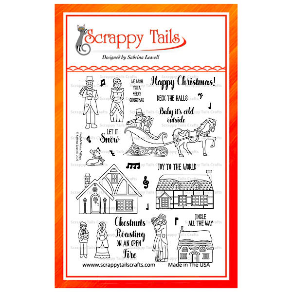 Bild 2 von Scrappy Tails Clear Stamp-Set  - English Village