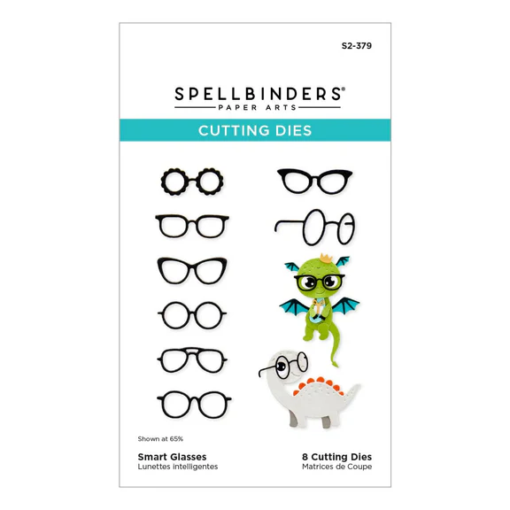 Bild 1 von Spellbinders SMART GLASSES ETCHED DIES FROM THE MONSTER BIRTHDAY COLLECTION - Stanz-Set