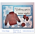 Bild 4 von Crackerbox & Suzy Stamps Cling - Gummistempel Knit Sweater Set