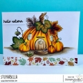 Bild 3 von Gummistempel Stamping Bella Cling Stamp PUMPKIN HOUSE BACKDROP RUBBER STAMP