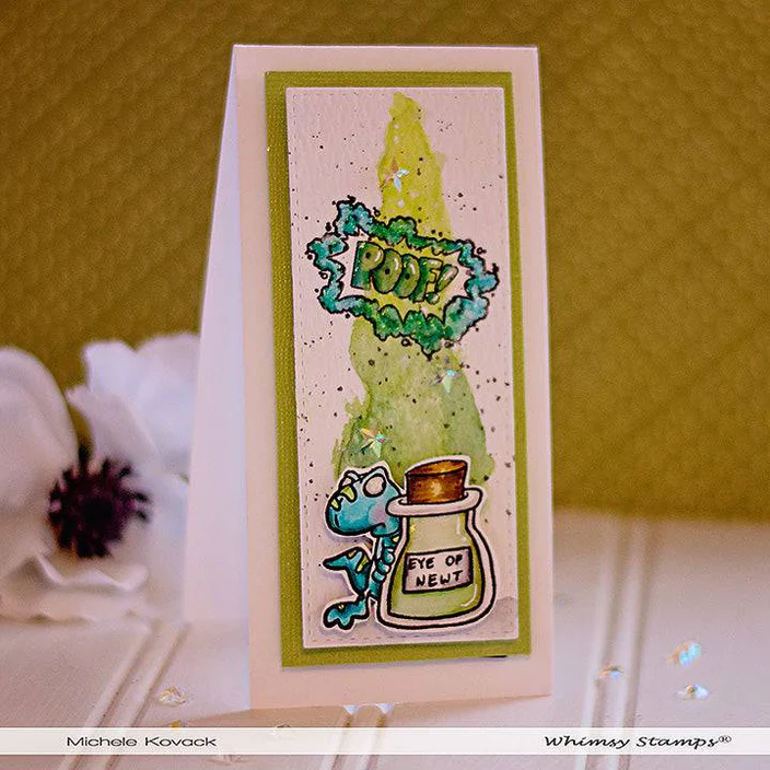 Bild 3 von Whimsy Stamps Clear Stamps - Cast a Spell