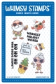 Bild 1 von Whimsy Stamps Clear Stamps - Tropical Christmas