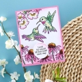 Bild 2 von Stampendous Perfectly Clear Stamps Set -  Hummingbird Day