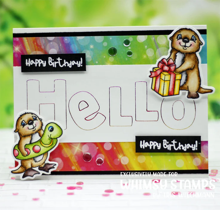 Bild 3 von Whimsy Stamps Clear Stamps - Otter Variety