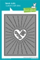 Bild 1 von Lawn Fawn Cuts  - Stanzschablone radiant heart backdrop