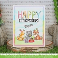 Bild 6 von Lawn Fawn Clear Stamps  - yappy birthday add-on