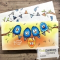 Bild 2 von CraftEmotions Stempel - Clear Stamps A6 - Birds 1 (EN) Carla Creaties