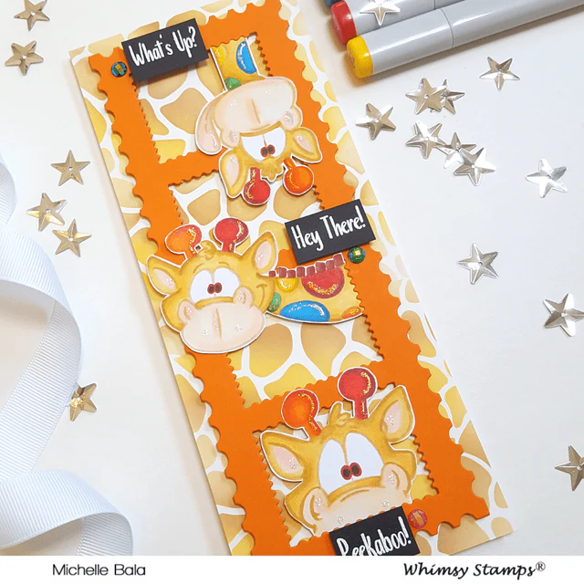 Bild 17 von Whimsy Stamps Stencil - Giraffe