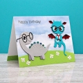 Bild 2 von Spellbinders SMART GLASSES ETCHED DIES FROM THE MONSTER BIRTHDAY COLLECTION - Stanz-Set