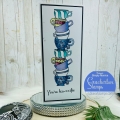 Bild 3 von Crackerbox & Suzy Stamps Cling - Gummistempel Coffee Cups Stacked