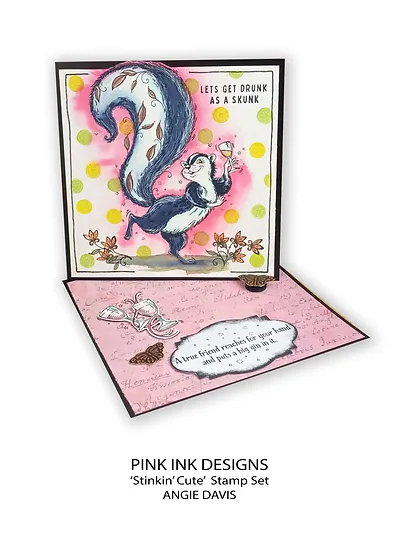 Bild 8 von Pink Ink Designs - Stempel Stinkin' Cute Skunk - Stinktier