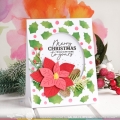 Bild 6 von Waffle Flower Holly Jolly Background Stencil - Schablone Ilex