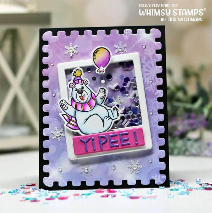 Bild 3 von Whimsy Stamps Clear Stamps - Polar Bear Birthday