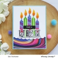 Bild 8 von Whimsy Stamps Die Stanze  - Slimline Birthday Scallops Die