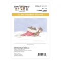 Spellbinders  Christmas Friends   Cling Rubber Stamp Set - House Mouse Stempelgummi