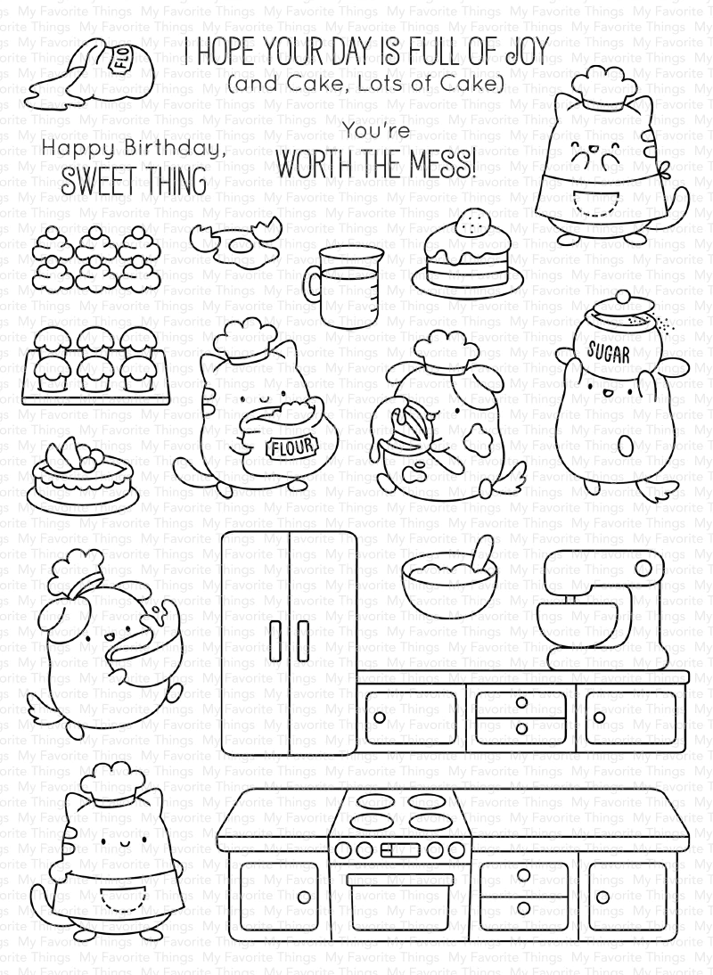 Bild 1 von My Favorite Things - Clear Stamps JB Kitchen Cuties