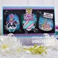 Bild 10 von Whimsy Stamps Clear Stamps - Panda Party