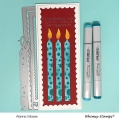 Bild 5 von Whimsy Stamps Die Stanze  - Slimline Birthday Scallops Die