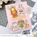 Bild 2 von Mama Elephant - Clear Stamps YUMMY SNACKS