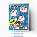 Bild 4 von Crackerbox & Suzy Stamps Cling - Gummistempel  One in a Minion