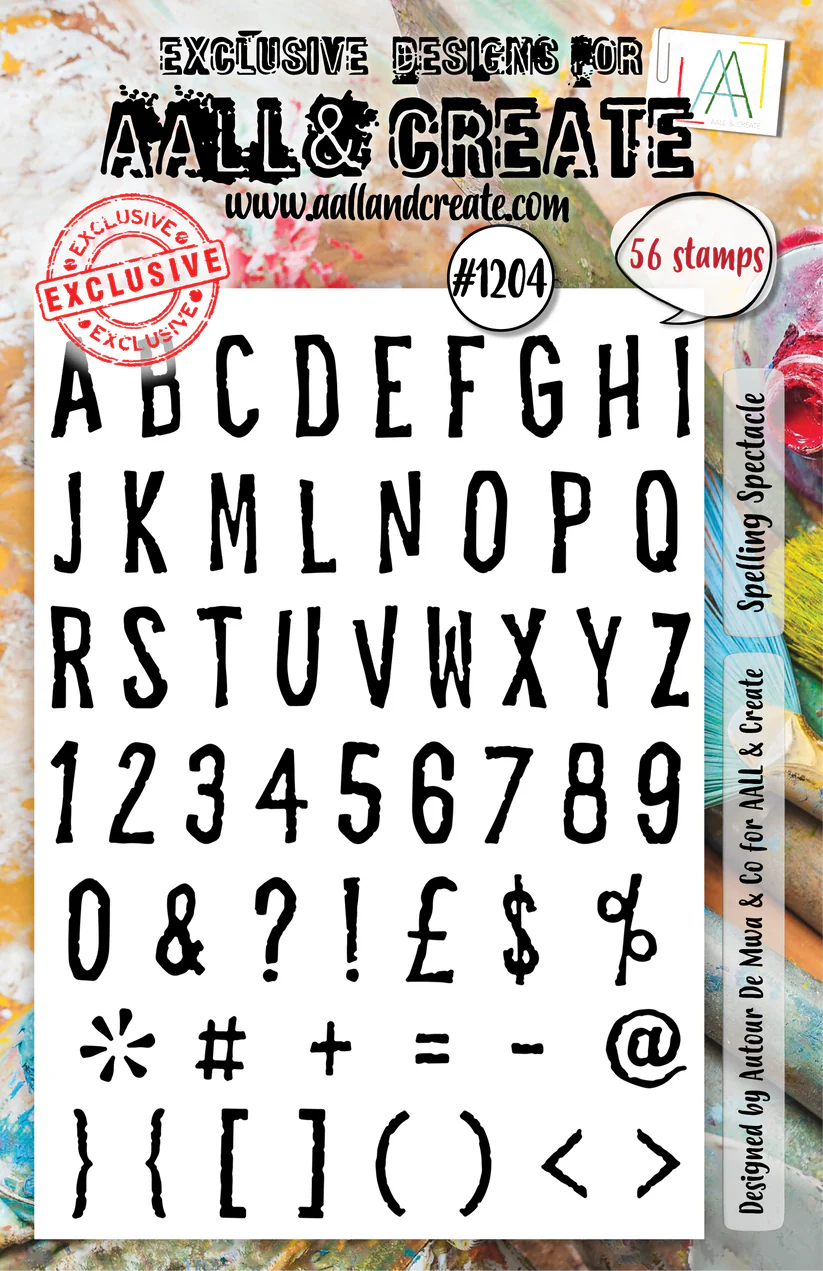 Bild 1 von AALL & Create Clear Stamps  - Spelling Spectacle