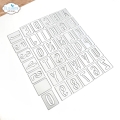 Bild 1 von Elizabeth Crafts Design Metallschablone PLANNER ESSENTIALS Stencil Alphabet