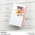 Bild 9 von Gummistempel Stamping Bella Cling Stamp MINI ODDBALL COTTON CANDY & PUG