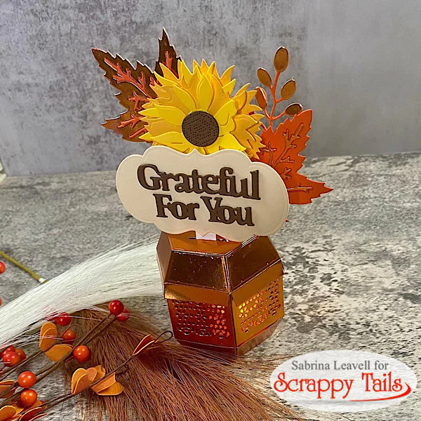 Bild 7 von Scrappy Tails Stanz-Set  - A7 Pumpkin Pop Up Card