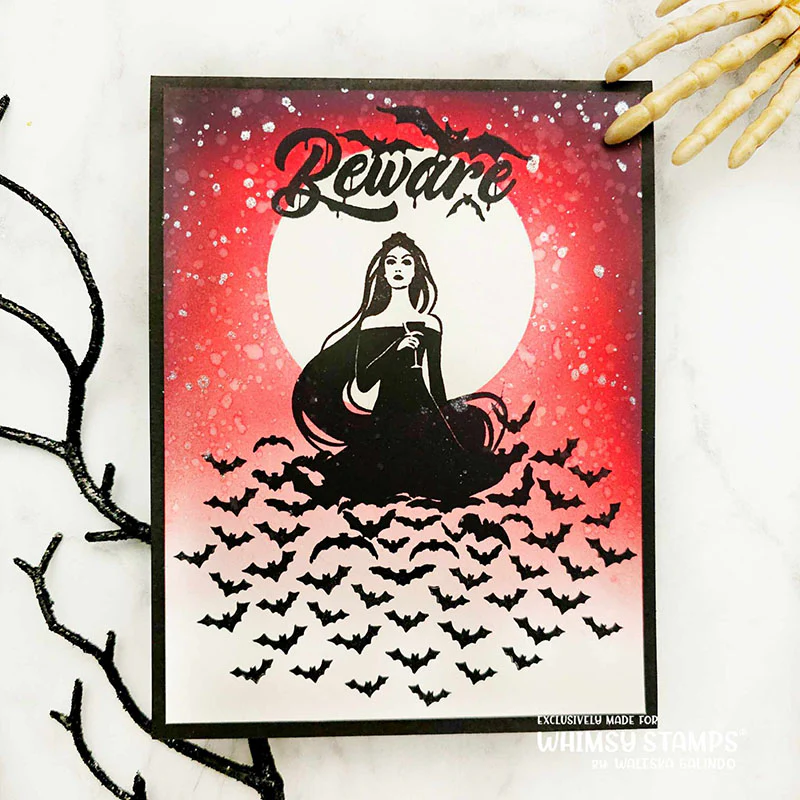 Bild 5 von Whimsy Stamps Clear Stamps  - Something Wicked