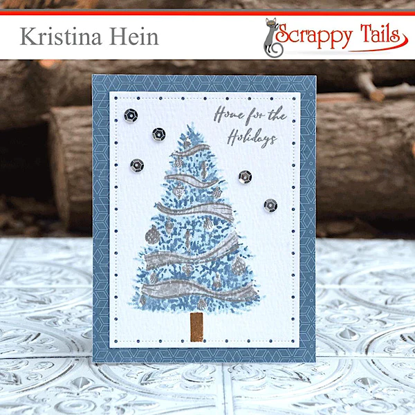 Bild 4 von Scrappy Tails Clear Stamp-Set  - Layered Christmas Tree