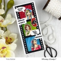 Bild 2 von Whimsy Stamps Clear Stamps - Gossip Girls