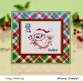 Bild 5 von Whimsy Stamps Clear Stamps - Happy Owlidays Too - Eulen