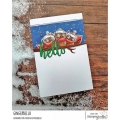 Bild 5 von Gummistempel Stamping Bella Cling Stamp THREE OWLS CAROLING