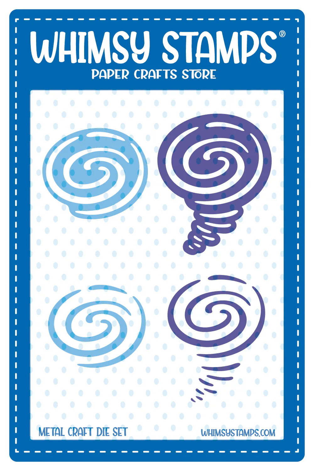 Bild 1 von Whimsy Stamps Die Stanze  -  Vortex - Swirl