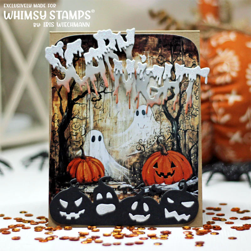 Bild 7 von Whimsy Stamps Die Stanze  - Scary Night Word