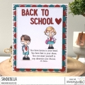 Bild 3 von Gummistempel Stamping Bella Cling Stamp ODDBALL STUDENTS