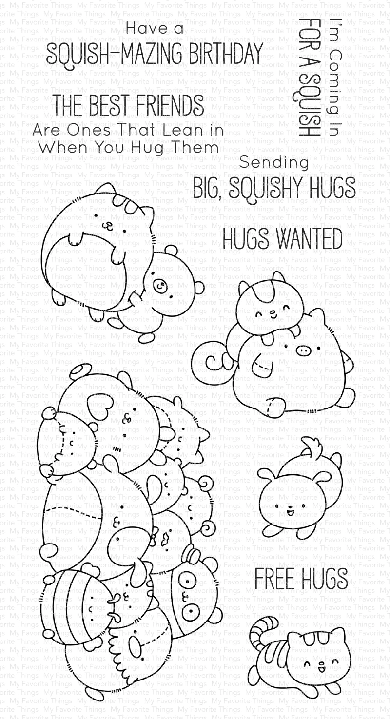 Bild 1 von My Favorite Things - Clear Stamps JB Squishy Hugs