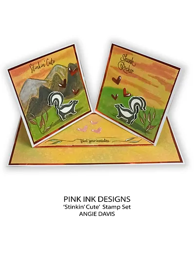 Bild 7 von Pink Ink Designs - Stempel Stinkin' Cute Skunk - Stinktier