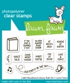 Bild 1 von Lawn Fawn Clear Stamps - little woodland library add-on