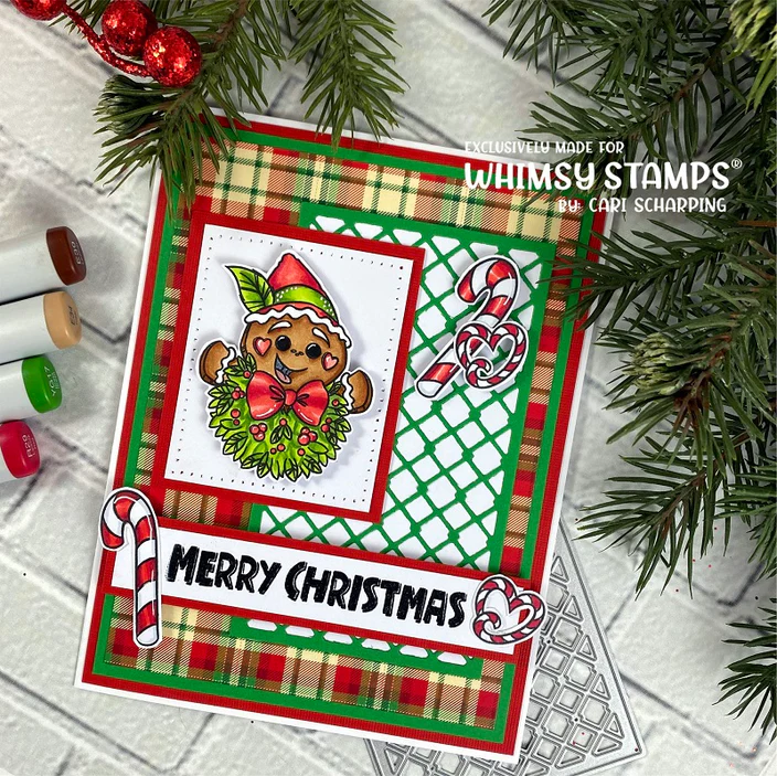 Bild 4 von Whimsy Stamps Clear Stamps - Gingerbread Dreams