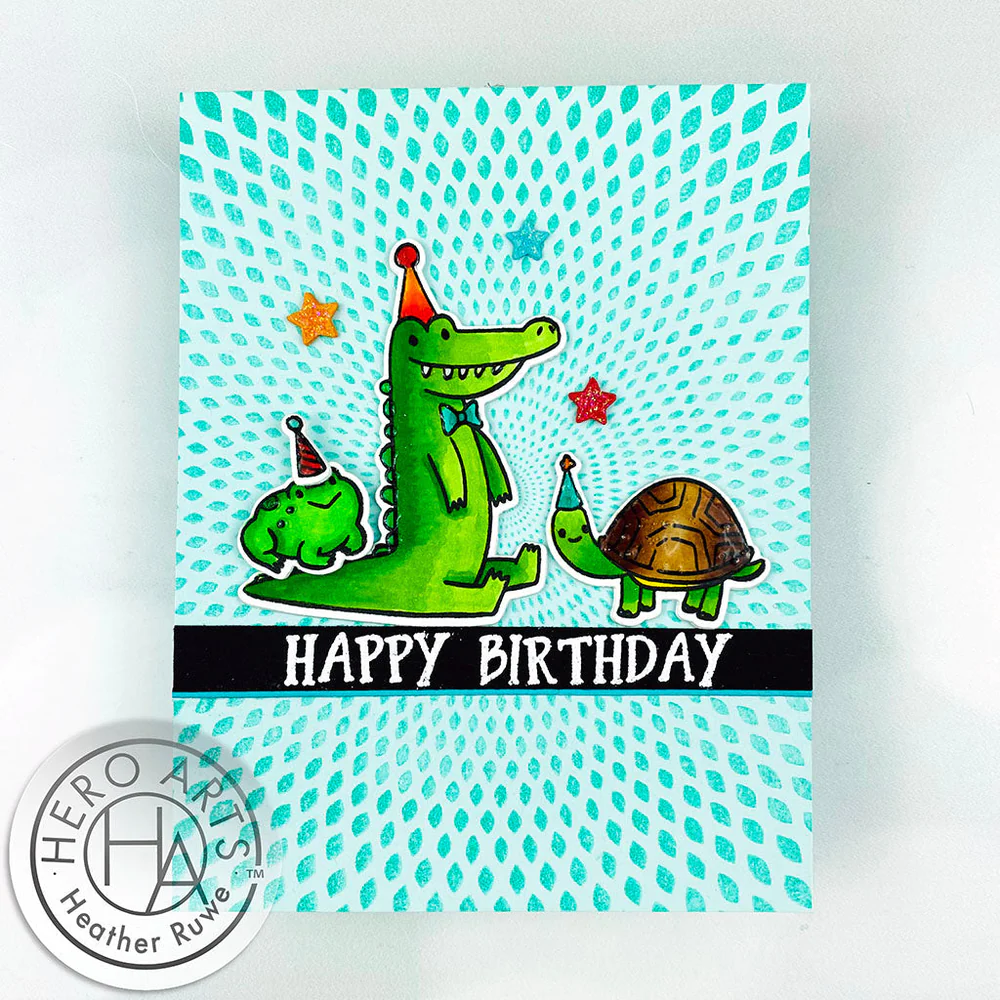 Bild 2 von Hero Arts Clear Stamps - Birthday Animals