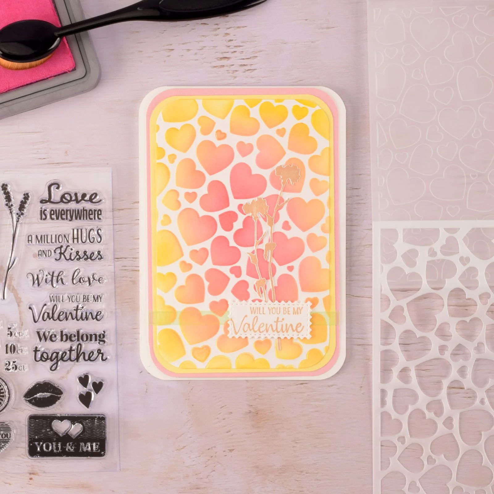 Bild 4 von Nellie's Choice • 3D Embossing Folder Pop Up Hearts