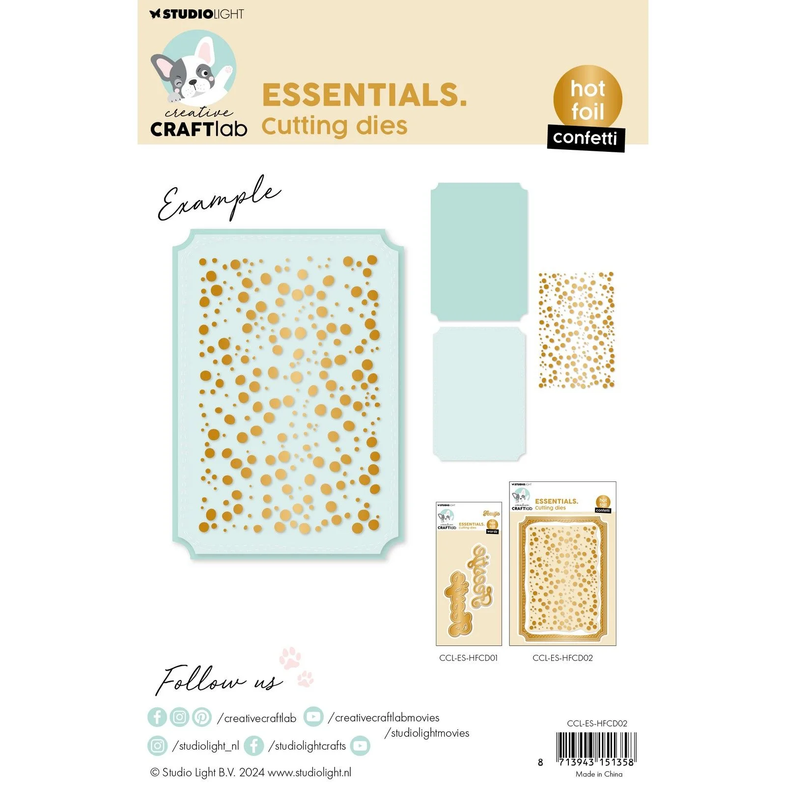 Bild 2 von Creative Craftlab • Essentials Hot Foil Cutting Die Confetti