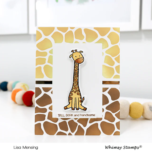 Bild 2 von Whimsy Stamps Stencil - Giraffe