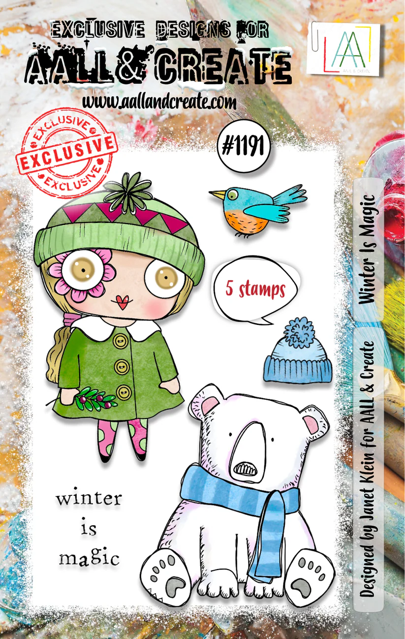 AALL & Create Clear Stamps - Winter Is Magic