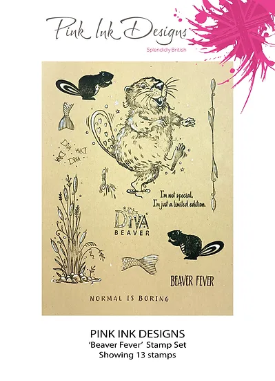 Bild 11 von Pink Ink Designs - Stempel Beaver Fever - Biber