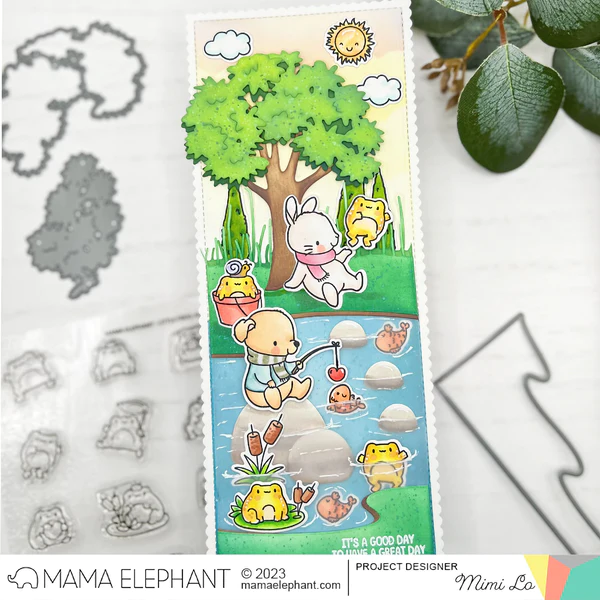 Bild 2 von Mama Elephant - EVERGREEN TREE- CREATIVE CUTS - Stanzen Baum