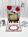 Bild 4 von Karen Burniston Dies  Stanzen - Piano Keys Pop-up